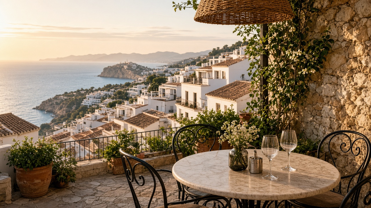 Terrace in Altea old town